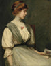 Portrait Painting of Nora Allen - William Mainwaring Palin — artwork view