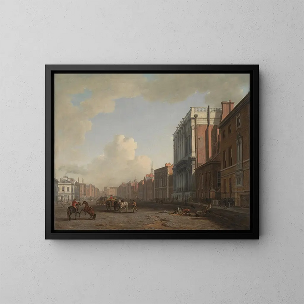 Whitehall - William Marlow — framed artwork on a wall