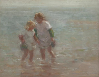 Bathers - William Marshall Brown — artwork view