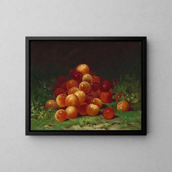 Cherry Mound Painting - William Mason Brown — framed artwork on a wall