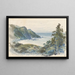 Côte près de George McLeans - William Mathew Hodgkins — framed artwork on a wall