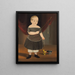 Boy with Toy Horse and Cart - William Matthew Prior — framed artwork on a wall