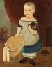 Child with Straw Hat - William Matthew Prior — artwork view