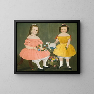 Les Sœurs Burnish - William Matthew Prior — framed artwork on a wall