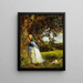 Oak Tree Talking - William Maw Egley — framed artwork on a wall