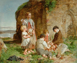 Past and Present - William Mctaggart — artwork view