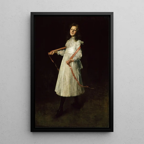 Alice - William Merritt Chase — framed artwork on a wall