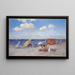 At the seaside - William Merritt Chase — framed artwork on a wall