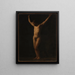Crucifixion - William Merritt Chase — framed artwork on a wall