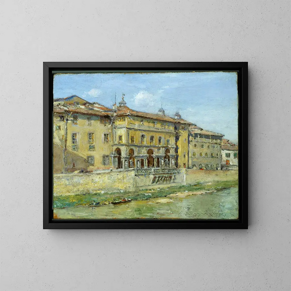 Florence - William Merritt Chase — framed artwork on a wall