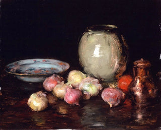 Juste des oignons - William Merritt Chase — artwork view
