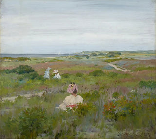 Landscape at Shinnecock, Long Island - William Merritt Chase — artwork view