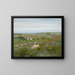 Landscape at Shinnecock, Long Island - William Merritt Chase — framed artwork on a wall