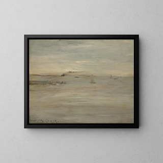 Marine Painting - William Merritt Chase — framed artwork on a wall