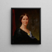 Mme Margaret Creighton Bateman Shelter Island New York - William Merritt Chase — framed artwork on a wall