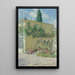 Orangerie de la villa Chase à Florence - William Merritt Chase — framed artwork on a wall