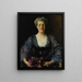 Portrait of Matilda Herbert Lloyd 1855-1945 - William Merritt Chase — framed artwork on a wall