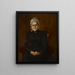 Portrait of My Mother Sarah Swaim Chase - William Merritt Chase — framed artwork on a wall