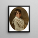 Portrait of Roland Dana Chase - William Merritt Chase — framed artwork on a wall