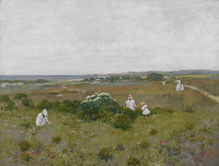 Fleurs de bord de mer - William Merritt Chase — artwork view