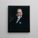 Self-Portrait Painting - William Merritt Chase — framed artwork on a wall