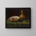 Still life - William Merritt Chase — framed artwork on a wall