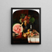 Nature morte à la pastèque - William Merritt Chase — framed artwork on a wall
