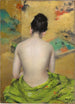 Study of Flesh and Gold Colors - William Merritt Chase — artwork view