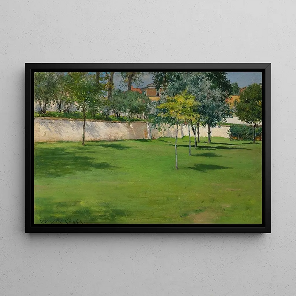 L'Été - William Merritt Chase — framed artwork on a wall