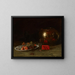 The large brass bowl - William Merritt Chase — framed artwork on a wall