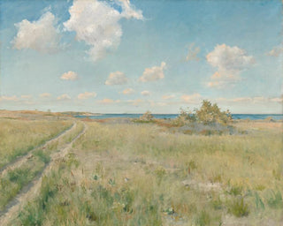 L'Ancienne Route vers la Mer - William Merritt Chase — artwork view