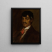 The Spanish Guy - William Merritt Chase — framed artwork on a wall