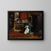 The Tenth Street Studio - William Merritt Chase — framed artwork on a wall