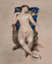 Nude without title resting on a chair - William Merritt Chase — artwork view
