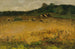 Wheat Field Painting - William Merritt Chase — artwork view