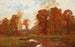 Autumn Landscape Painting - William Merritt Post — artwork view