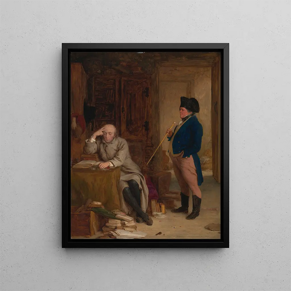 Carghill et Touchwood - William Mulready — framed artwork on a wall