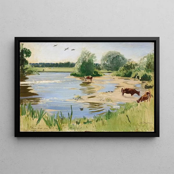 Hot Day - William Nicholson — framed artwork on a wall