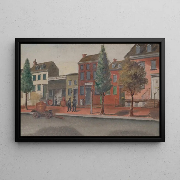 Ramoneurs Painting - William P. Chappel — framed artwork on a wall
