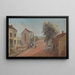 House elevation painting - William P. Chappel — framed artwork on a wall