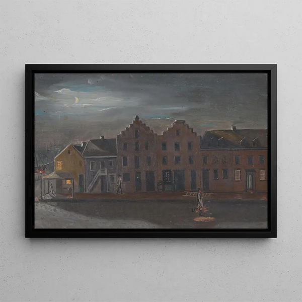 Lanterne Lighter - William P. Chappel — framed artwork on a wall