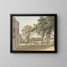 Île de Sandham, Isle of Wight - William P. Sherlock — framed artwork on a wall
