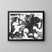 Exhibition Painting - William Pachner — framed artwork on a wall