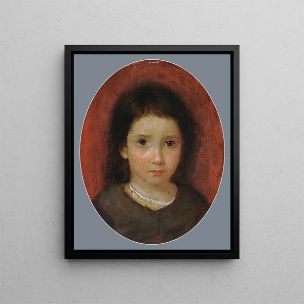 William Page's Girl, perhaps Anne Page - William Page — framed artwork on a wall