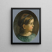 William Page's Girl, probably Mary Page - William Page — framed artwork on a wall