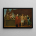 Querelle d'Achille et Agamemnon - William Page — framed artwork on a wall