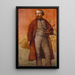 Self-portrait - William Page — framed artwork on a wall