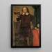 Reading of Shakespeare - William Page — framed artwork on a wall