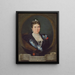 Portrait of Elżbieta Radziwiłł née De Castellane 1840-1915 - William Pape — framed artwork on a wall