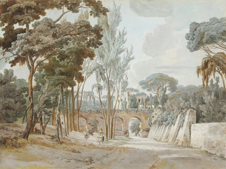 Ancient aqueducts near Capodichino - William Pars — artwork view